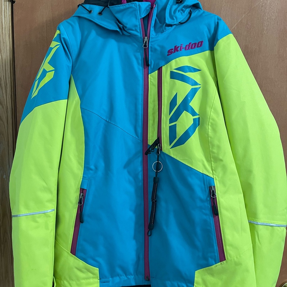 Ski-Doo Blue and Yellow Jacket